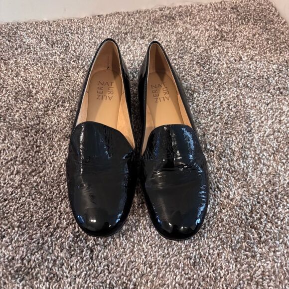 Naturalizer Women's Emiline Slip-On Loafer Black Leather Size 8 - Picture 7 of 15